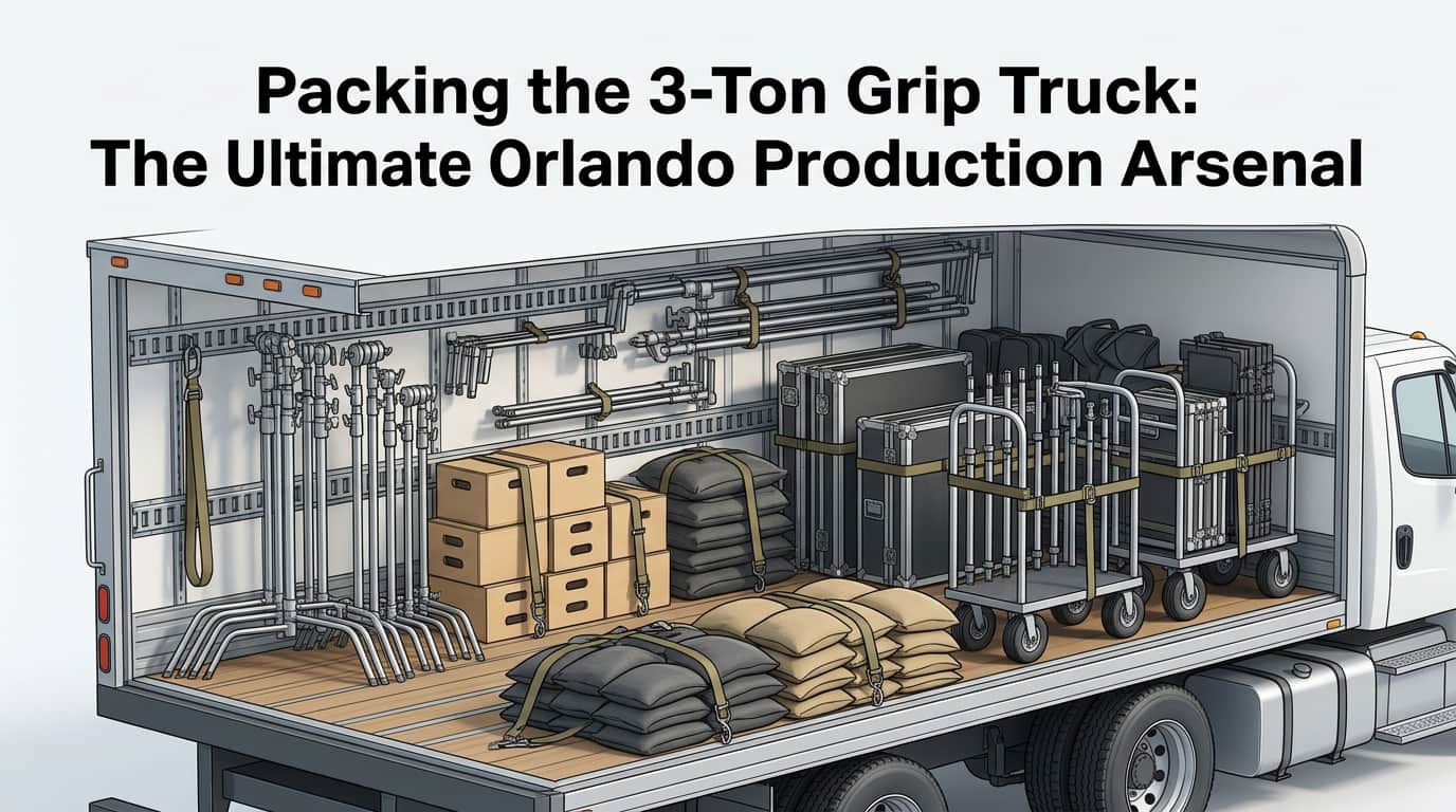 Orlando 3-Ton Grip Truck: The Ultimate Production Arsenal