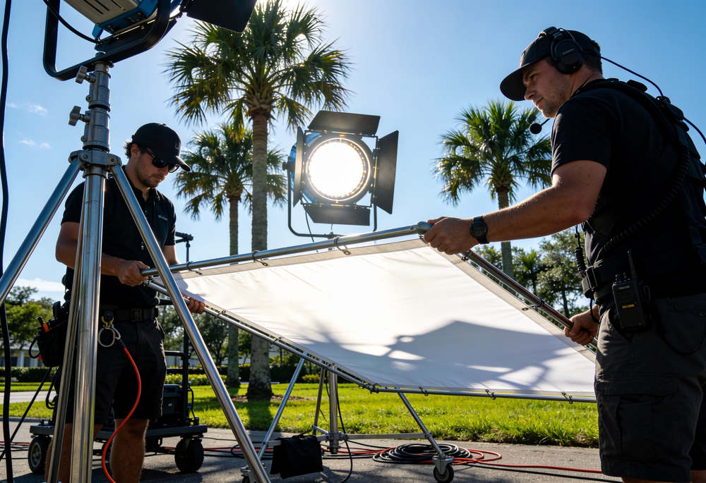 HMI vs. LED: Choosing the Right Grip and Lighting Package for the Brutal Florida Sun in Orlando