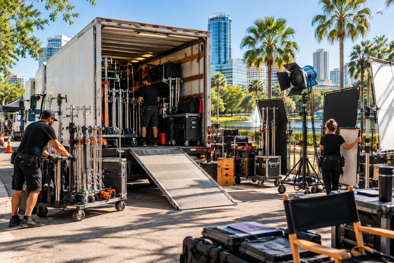 Need a Grip Truck Fast? Booking a Same-Week Package for Your Orlando Shoot